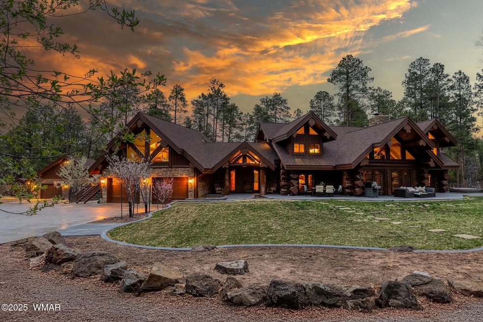 Front of Home at Twilight