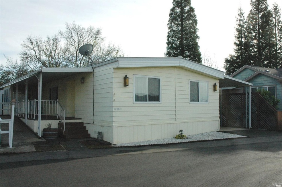 Access ramp to the large front porch.