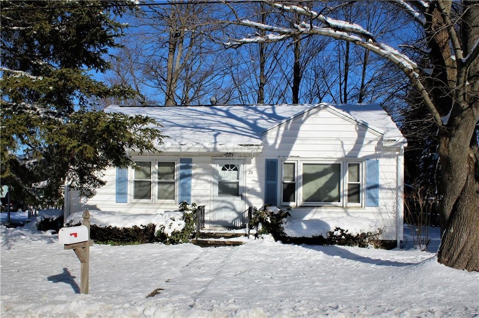 Front view from Robinson Ave