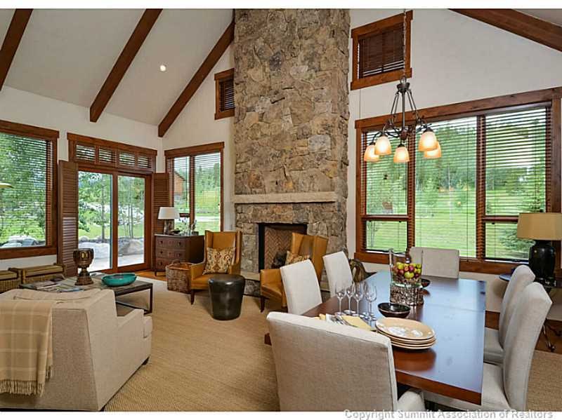 Den/Family/Great Room. Chevron brick lined firepla
