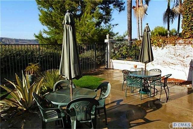 Private Rear Yard with Hardscaping and Big sky vie