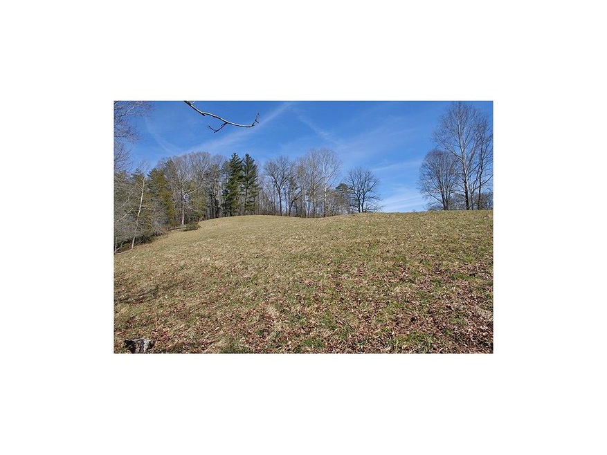 Pastured ridge line on the property