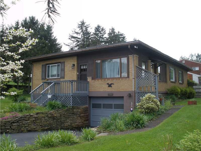 Exterior Front. Nicely landscaped. Sits on a corne