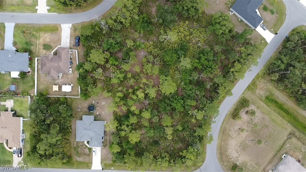 Aerial overview of property's location
