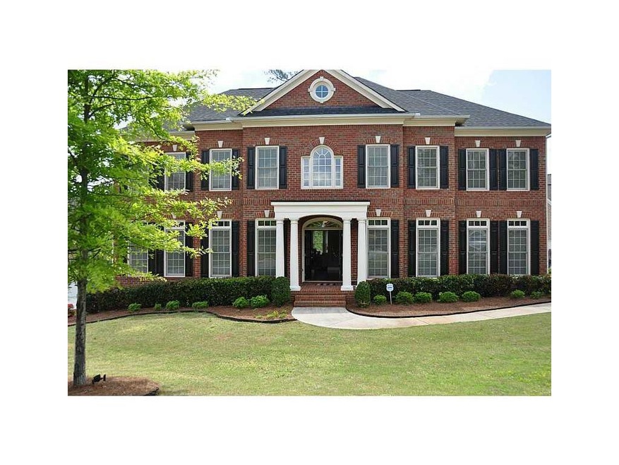 Exterior Front. 3 sided Brick Estate