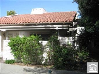 Front of Lovely New Seville with large front patio