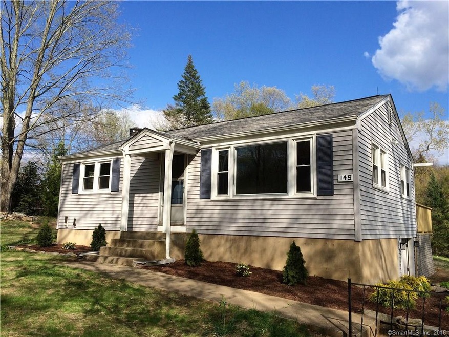 Front of House with Landscaping