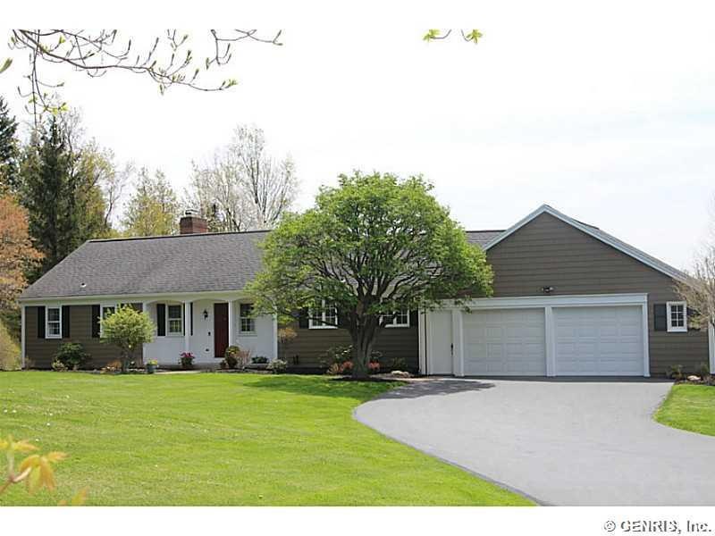 Exterior Front. Charming curb appeal, fresh paint,