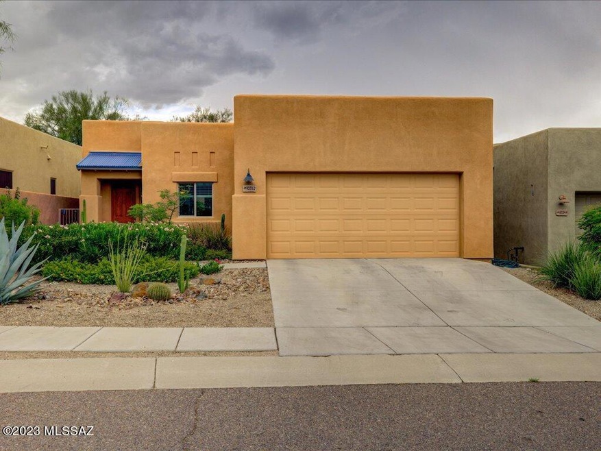 Driveway and Garage