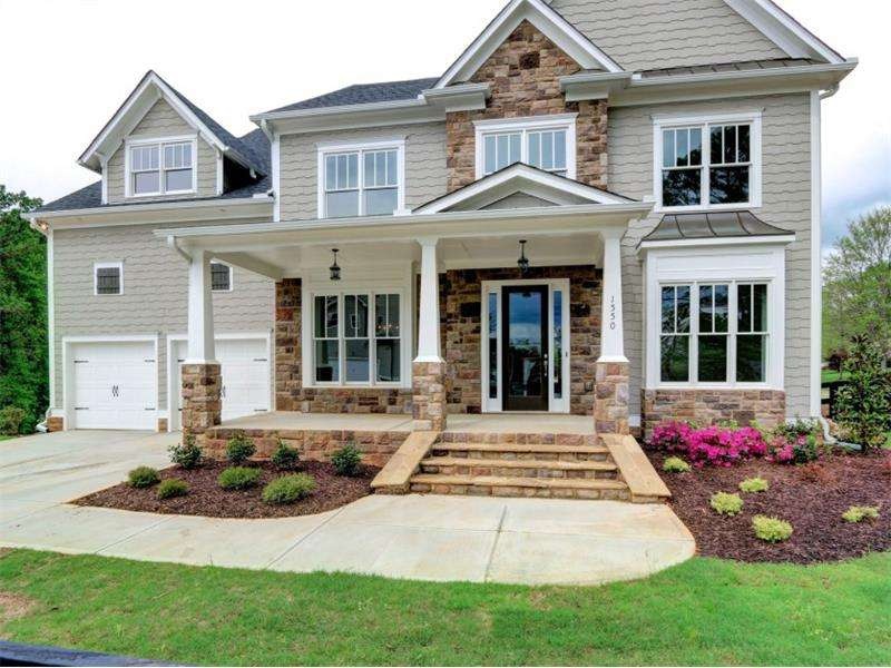 Exterior front: Our popular Garrett floor plan is 