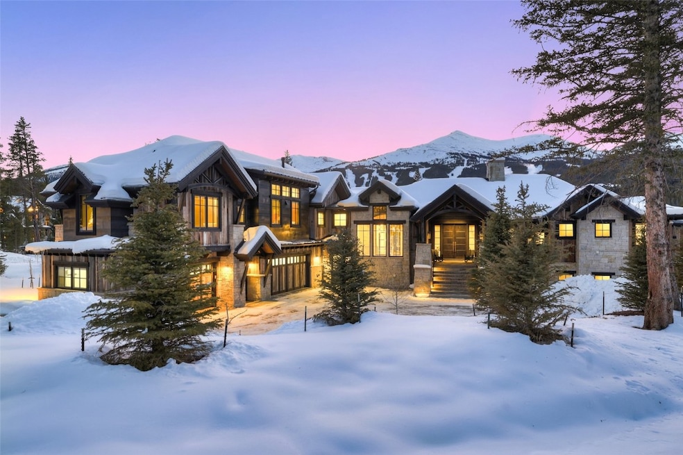 View of front of home featuring a mountain view