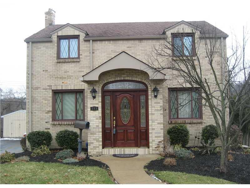 Exterior Front. Beautiful brick exterior with wond