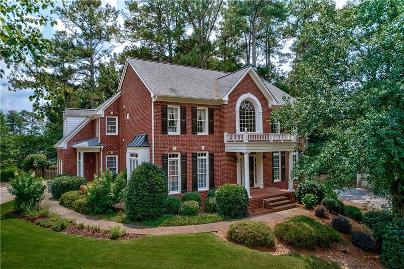 Three Sided Brick on a Private, Fenced Corner Lot 
