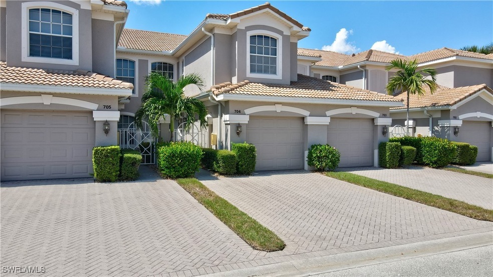 Florida Coastal home with a garage