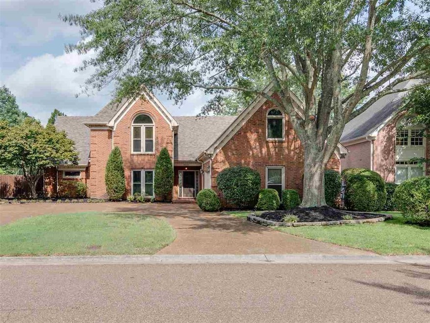 Beautiful brick home with covered front entry. New