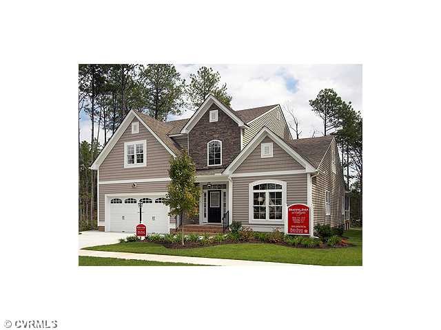 Exterior Front - The Raleigh by Main Street Homes.