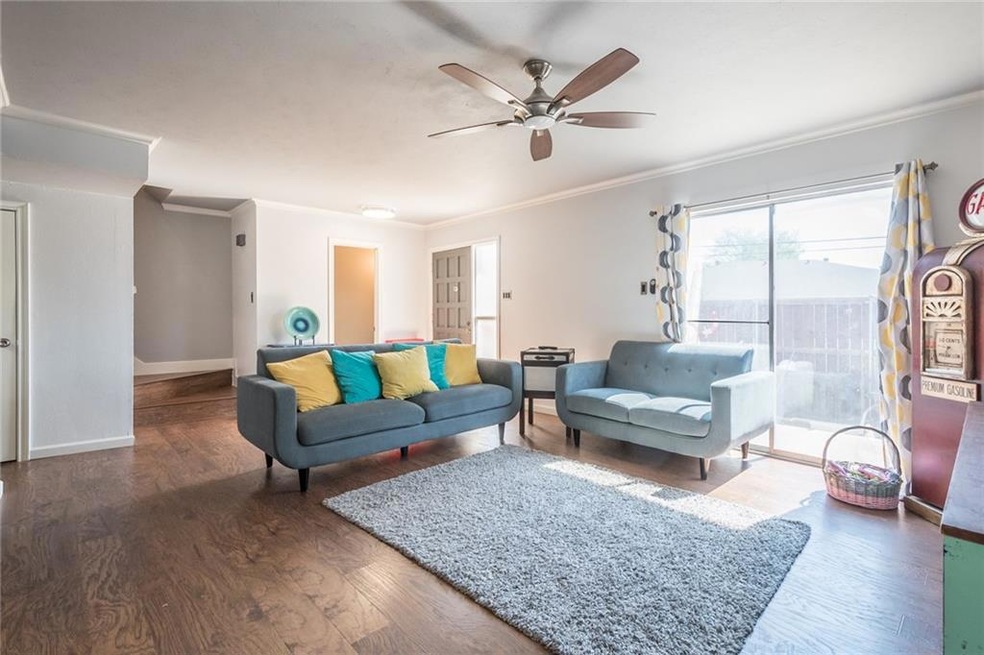 Walk into the open loving area in this remodeled c