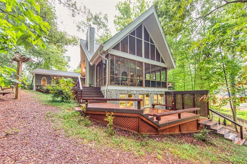 Chalet style home is absolutely stunning, what a v