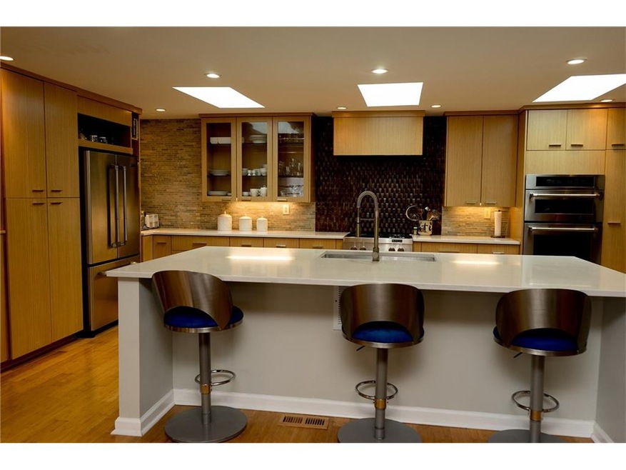 Custom build kitchen views to great room