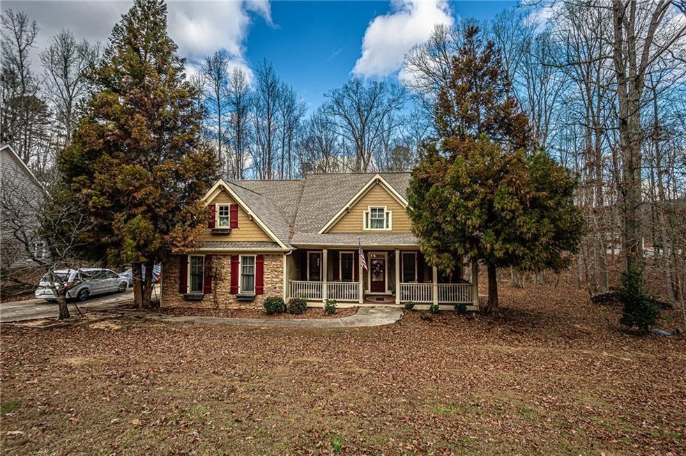 Craftsman-style house with a porch