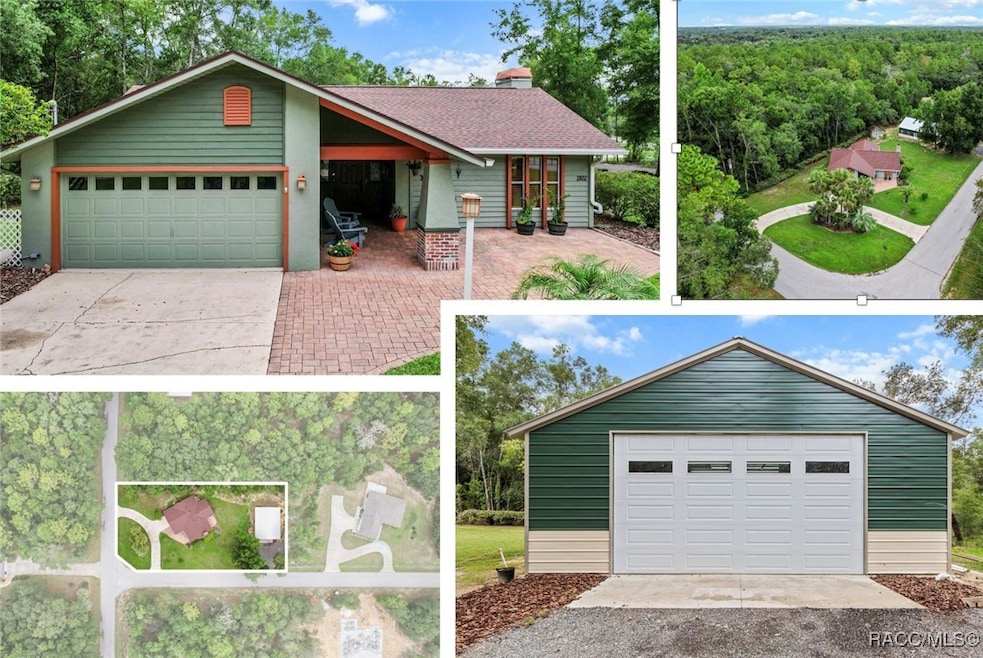 2/2/2 with Workshop on .48 acres!