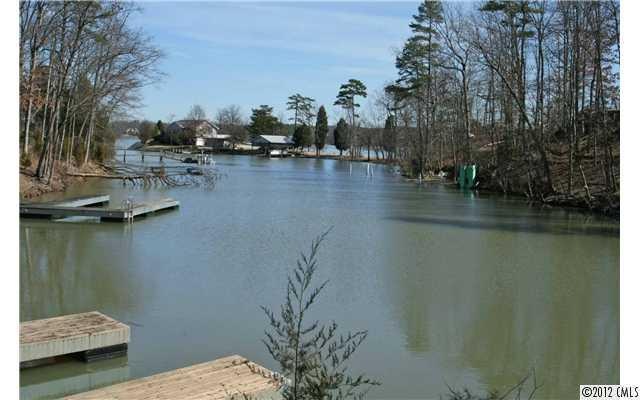 View - Positioned at the back of a small cove, you
