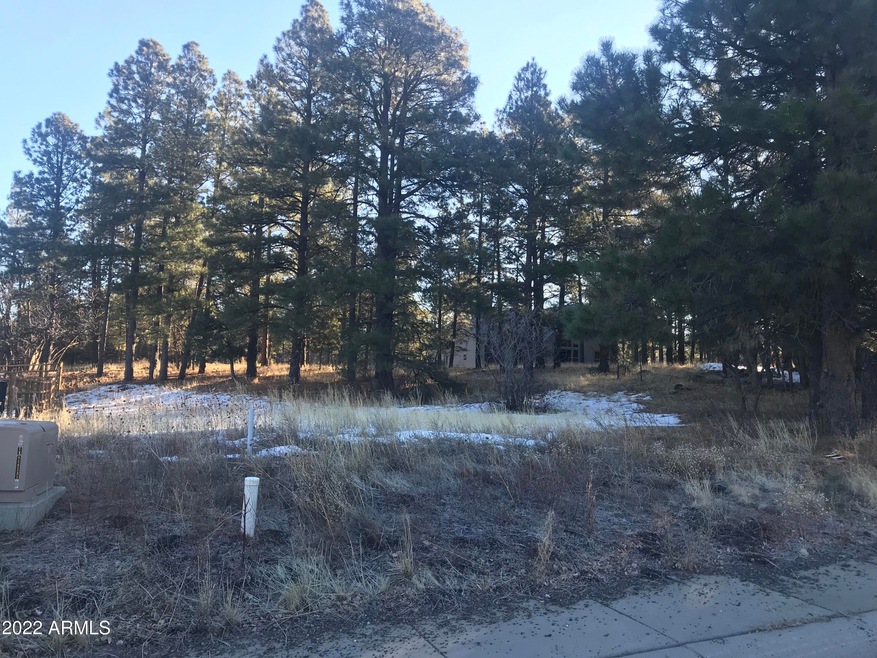View of lot facing east