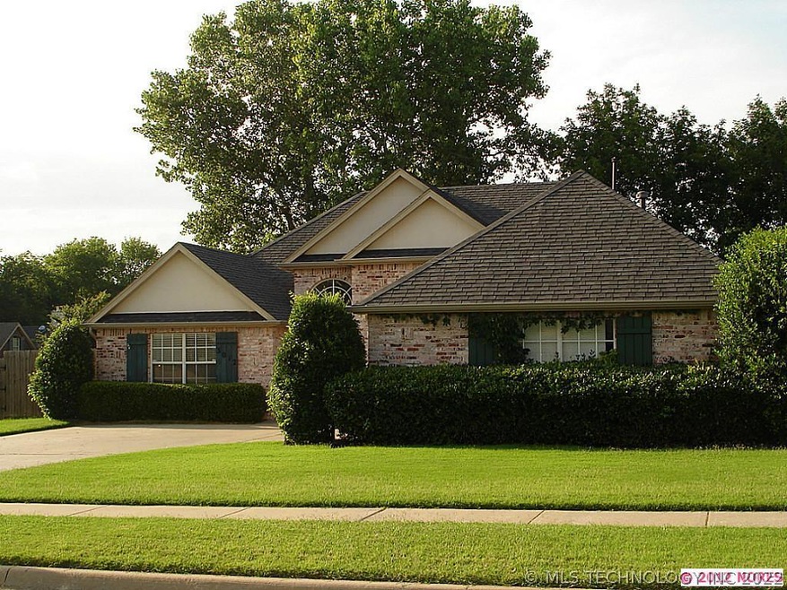 Front of this Beautiful 4 Bed Single story home.