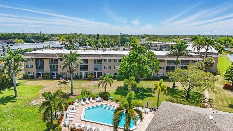 AERIAL VIEWS OF POOL AND COMMUNITY