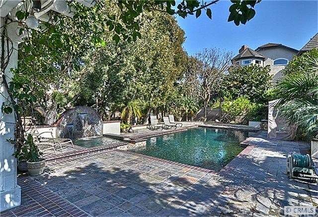 Resort Style Backyard with Pool, Spa, Basketball C