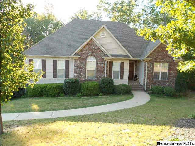Front view of this beautiful home
