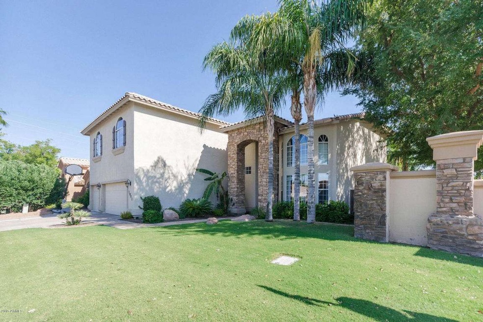 Home is situated on nice corner lot