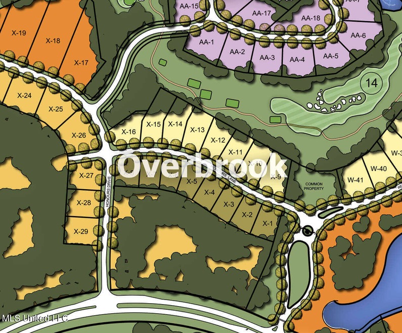 Overbrook map