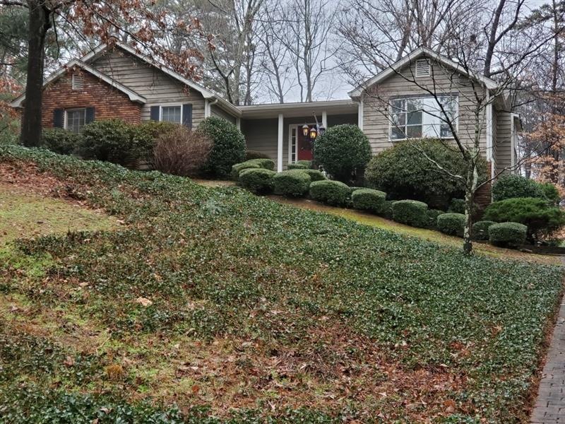 Beautiful ranch with tons of curb appeal in a subd