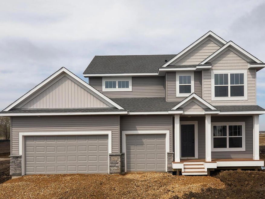 Arden Exterior Layout- Front of home