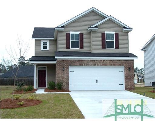Exterior Front. Completed, new construction, energ