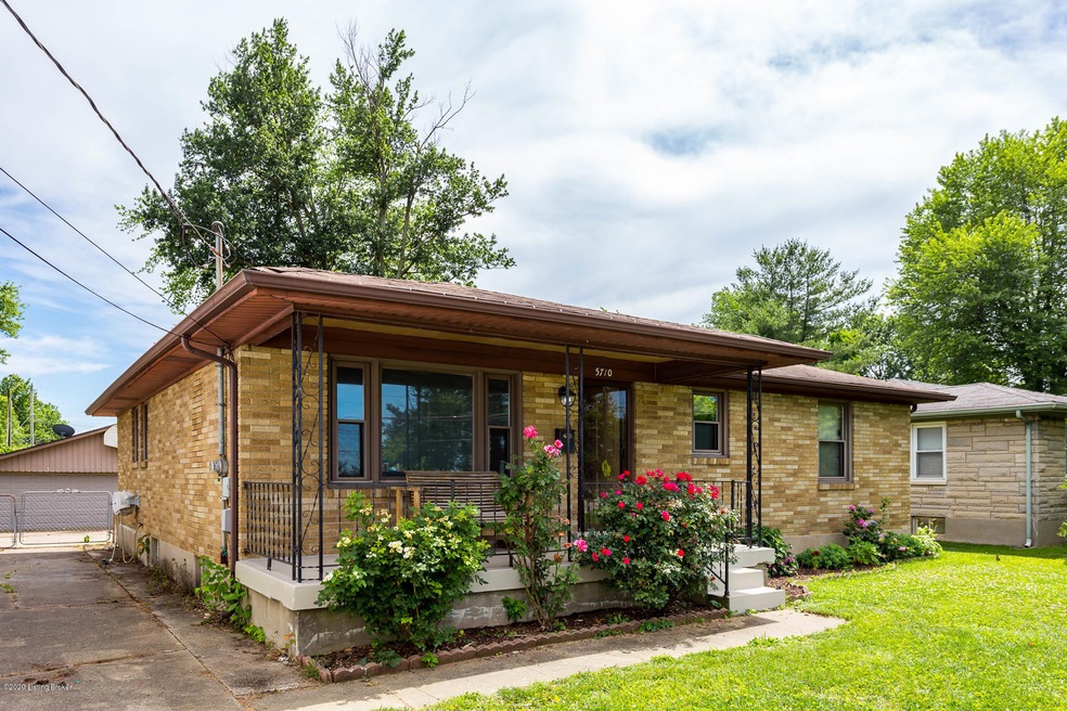 Full brick ranch, large porch