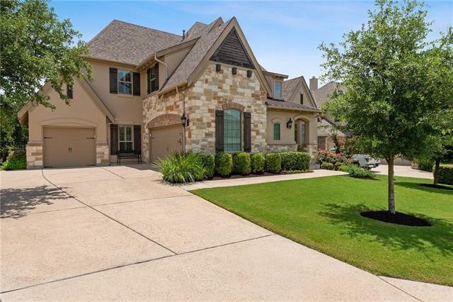 French country charm! Inviting stone and stucco exterior exudes character.