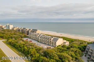 Birds eye view of condo