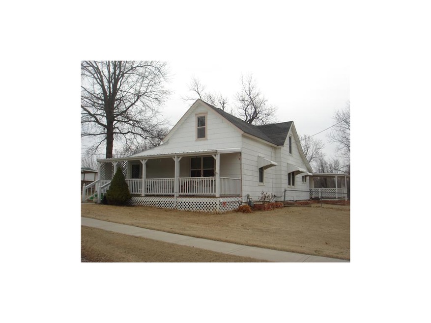 Covered front porch
