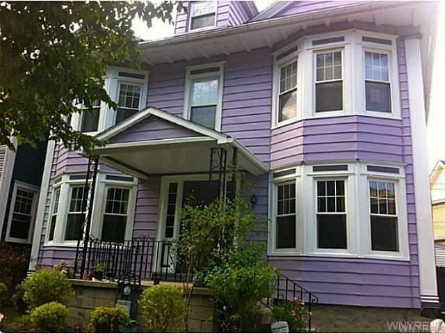 Exterior Front Freshly Painted Vibrant Exterior wi
