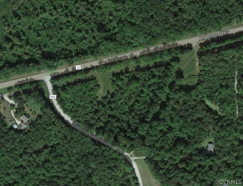 Aerial facing North