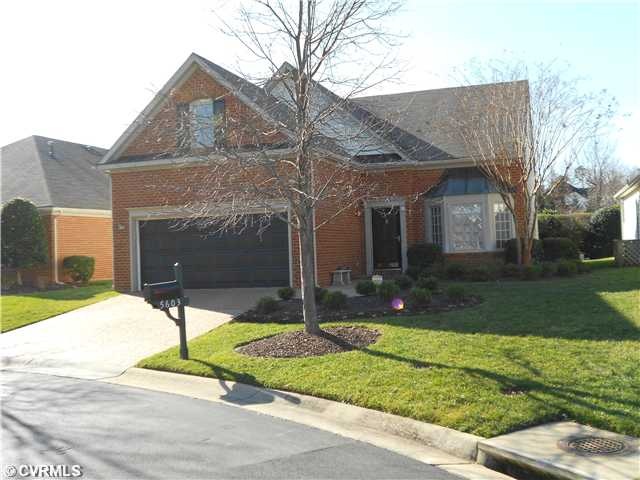 Exterior Front - Dorchester plan by Boone Homes wi