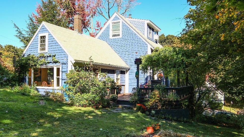South side of home