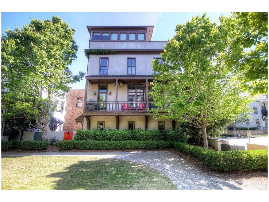 View of property from courtyard