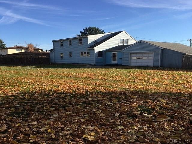 BACKYARD & SIDE OF HOUSE