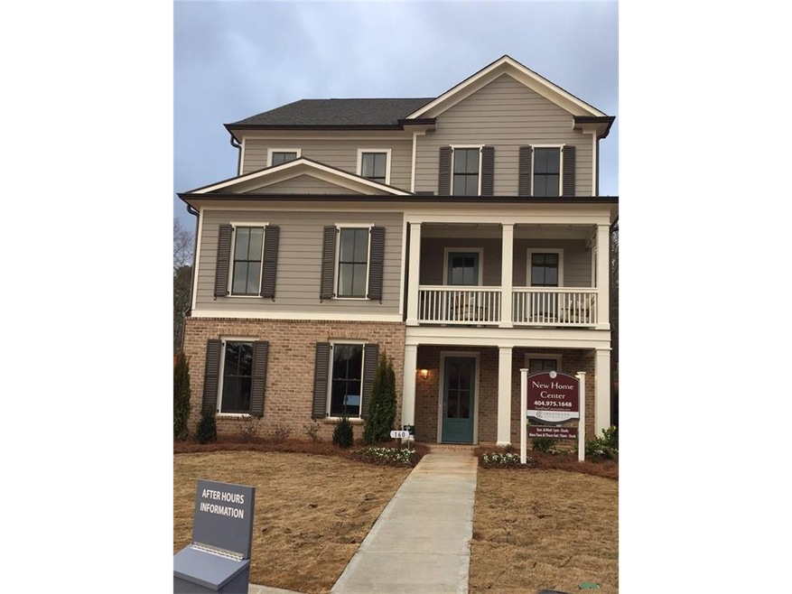 The Barnesdale is our model home.  The home we are