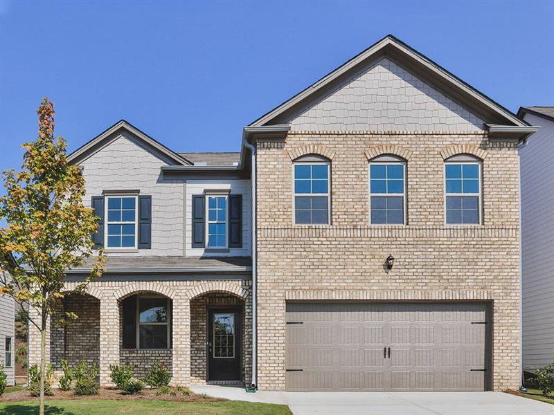 not actual home. sample same plan. exterior featur