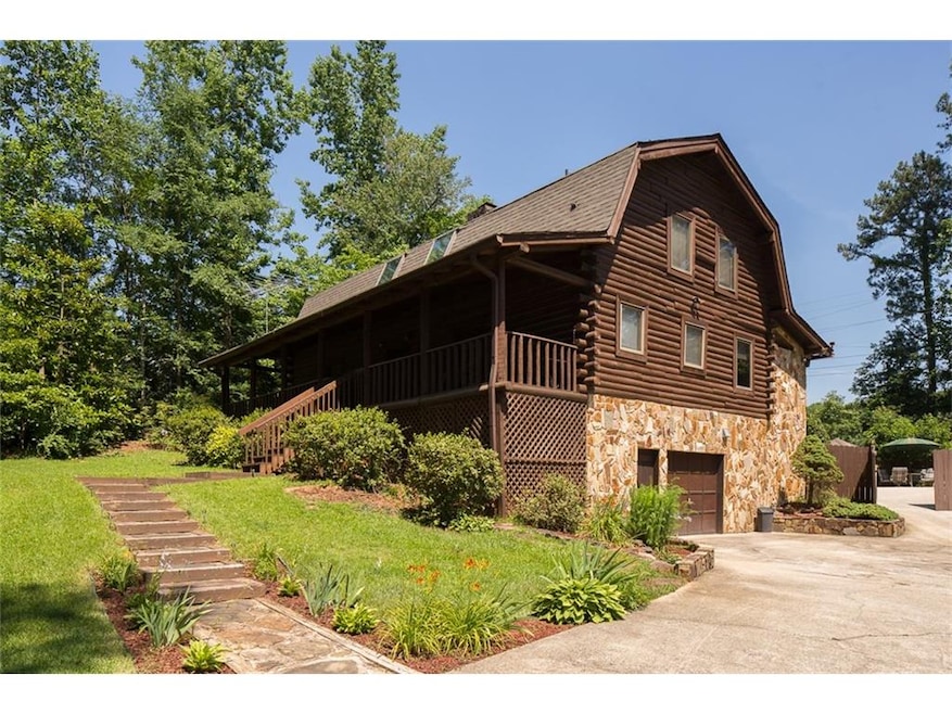 Beautiful log home