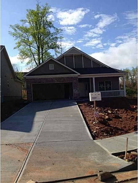 Exterior Front. Front of Home-Under Construction